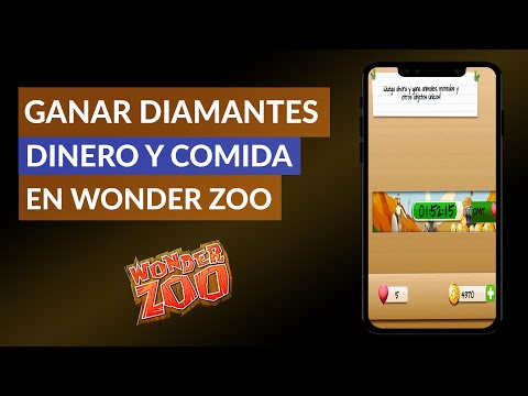 ¿Cómo obtengo o gano diamantes, dinero y comida gratis en Wonder Zoo? ¿Es eso posible?