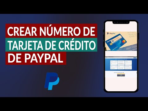 Cómo Generar un Número de Tarjeta de Crédito en Línea de PayPal para mis Transacciones