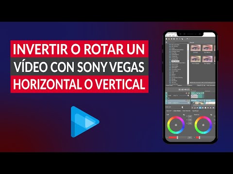 Cómo Girar, Invertir o Rotar un Vídeo con Sony Vegas de Manera Horizontal o Vertical
