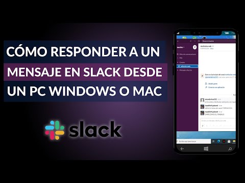 Cómo responder a un mensaje en Slack desde tu PC con Windows o Mac