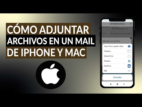¿Cómo adjunto un archivo a un correo electrónico en mi iPhone y Mac?  -Correo de Apple