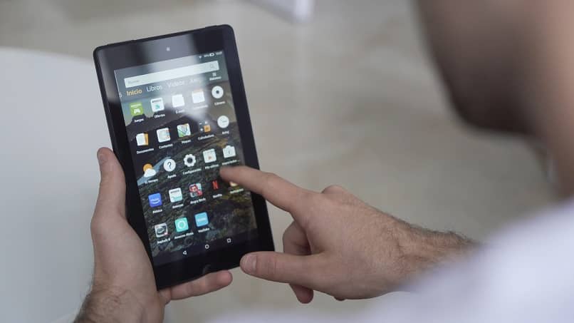 Usar una tableta Amazon Fire