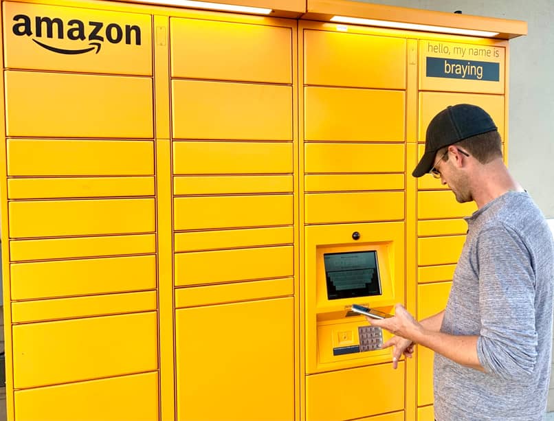 Recoger paquetes de Amazon Hub Locker