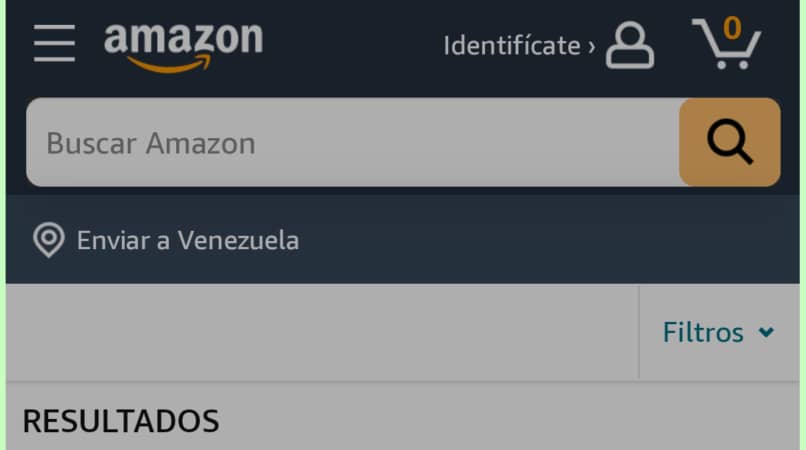 buscador de Amazon