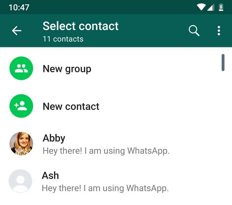 contactos whatsapp