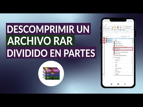 Cómo extraer fácilmente archivos RAR divididos en partes de WinRAR