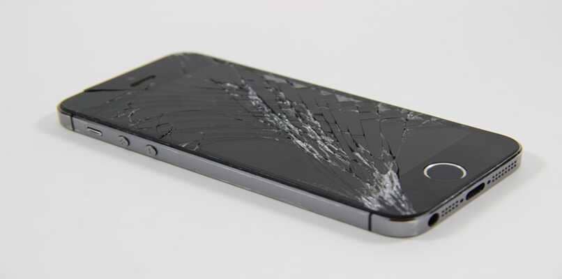 Vidrios rotos y iPhone