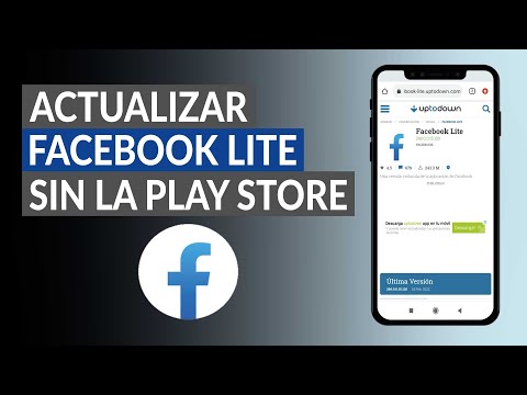 ¿Cómo actualizo Facebook Lite sin Play Store? -Rapido y facil