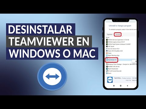 ¿Cómo desinstalo TEAMVIEWER en Windows o Mac?Rapido y facil