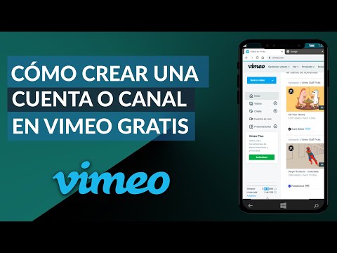 Cómo Crear una Cuenta o Canal de Vimeo Gratis - Paso a Paso