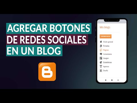 Cómo agregar botones para compartir en redes sociales a su blog de Blogger