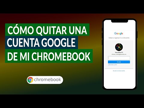 Cómo eliminar su cuenta de Google de su Chromebook