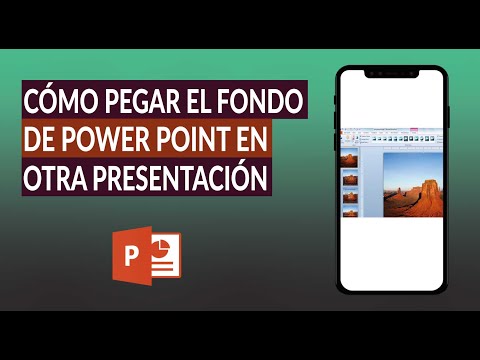 Cómo copiar un fondo de PowerPoint y pegarlo en otra presentación